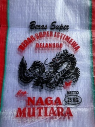 KARUNG BERAS 25 KG SABLON (ISI 50 & 100)