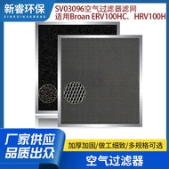 SV03096 Filter Element Suitable for Broan ERV100HC, HRV100H Air Filter Filter