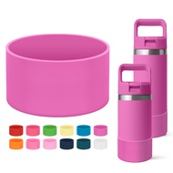 Mokoart Silicone Boot Compatible with YETI Kids Water Bottle 12 oz and Rambler 18 oz Bottle, Anti-Sl