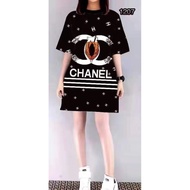S.S.PH Fashion Dress Plus Size Dress T Shirt Dress Long Shirt Korea Casual Dress Long T Shirt