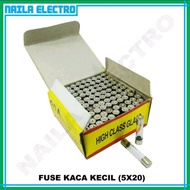 Small 6 Ampere Fuse / Small 6A Glass Fuse (Per 20 Pcs)