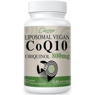 Liposomal CoQ10 800mg Ubiquinol Softgel, Max Absorption Ubiquinol Coenzyme Q10, Ubiquinol CoQ10 Supp