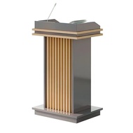 Speaker Podium Stage Stand Reception Lecture Hall Table Host Speech Talk Emcee Desk Multi functional