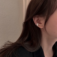 AT217 S925 Plated Copper Earrings, Unique, Cute, Cool, Women's Fashion Ear Bone Clip /Deluna/ BS