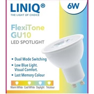 GU10 LED BULB 6W (Tricolour)
