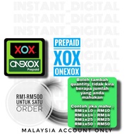 Prepaid Xox Onexox Topup Xox Reload OneXox Xox Murah