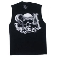 Sons Of Anarchy SOA Samcro Sleeveless T-Shirt M - New