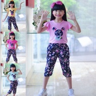 7/8 Left Right Trouser Suit with Pockets Age 3-7 Years / Girls' Suit / Girls' Clothing / Girls' Fash