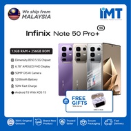 Infinix Note 50 Pro+ 5G Smartphone | Mediatek Dimensity 8350 | 6.78" AMOLED Display | 50MP Camera