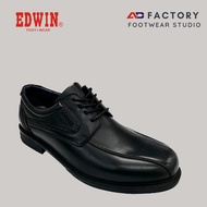 EDWIN MEN SHOES ~ E30399 Leather Formal Men Shoe - BLACK