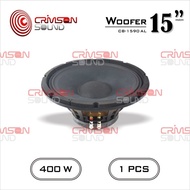Speaker Woofer 15 Inch Cobra Black Magic Cb- 1590 Al