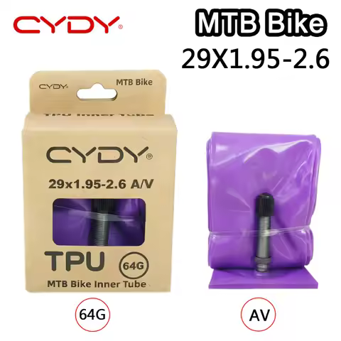 CYDY TPU MTB Bike Inner Tube Camera 29 26 27.5 29x1.95-2.6 Inch Mountain Bicycle Tire Schrader Valve