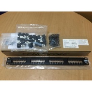 Rz! Mscope 24Port Cat6 Loaded Amp Patch Panel Cat6 24 Port Amp