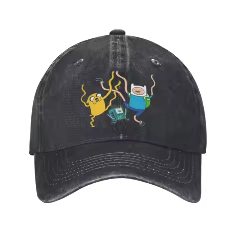 Finn Jake BMO Party Accessories Baseball Caps Unisex Daily adventure Cute time Caps Hat Adjustable T