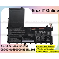 Asus EeeBook E202 E202S E202SA R206SA E202SA-1A/1B E202SA-7BR206SA Series B31N1503 Laptop Battery