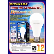 Mitsuyama 12 Watt LED Bulb Radiance MS-9812 12 Watt UV Sensor Bulb