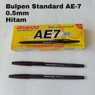 Standard AE7 0.5 Black Ballpoint Pen One Pack