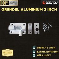 Lucky GP88 2 Inch Aluminum Slot Grandel Latch