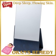 HORIUCHI 2-Way Folding Mirror - Adjustable Height Makeup Mirror in Various Colors
