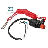 Boat Motor Emergency Kill Stop Switch for Yamaha /Tohatsu Outboard Stop Kill Switch Cut Off Switches
