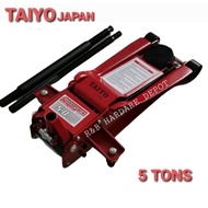 HYDRAULIC FLOOR JACK 5 TONS ( CROCODILE JACK )TAIYO JAPAN HEAVY DUTY DUAL PUMP