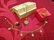 24K GOLD PLATED NECKLACE SET NECKLACE SET
