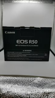 Canon EOS R50 + Kit Lens + Canon EF 24-105mm F4 + Adapter
