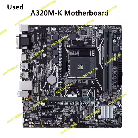 PRIME A320M-K Motherboard Socket AM4 DDR4 USB3.0 SATA3 HDMI VGA 32GB A320 M.2 Desktop Motherboard