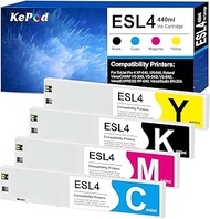 KePod ESL4 Compatible for Roland ECO-SOL MAX 2 Ink Cartridge 440ml, for RF-640 VS-300i VS-540i VS-64