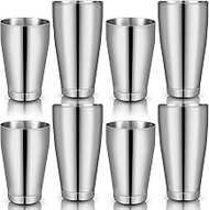 Dandat Cocktail Shakers Professional Bar Boston Shaker Set Stainless Steel Martini Drink Mixer Basic