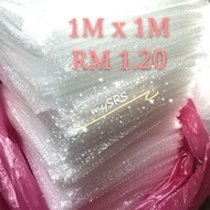 Bubble Wrap Single Layer 1meter x 1meter