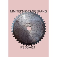 Sprocket RS 35 x 41 T Gear Chain Single Gear Z 41T RS35 -1 35Z41 35X41T 35-1 type B Sprocket spr 35-