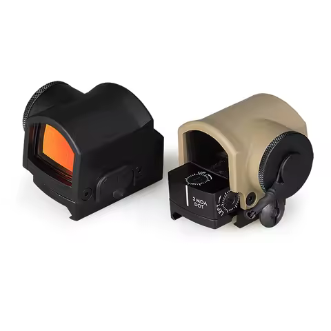 PPT Red Dot Sight 1x28x18.5 AR15 M4 Glock 17 1913 Pistol Red Dot Scope 9mm Mini Sight With Fit 21.2m