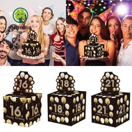 ZILUOLAN Cash Pull Gift Boxs, 16th 18th 21st Happy Birthday Birthday Money Box, Fuuny Birthday  Pape