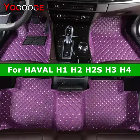 YOGOOGE Custom Car Floor Mats For HAVAL H1 H2 H2S H3 H4 Auto Carpets Foot Coche Accessorie