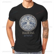 Yggdrasil Tree Of Life Graphic T-Shirt Viking Norse Legend Run Celtic Knot Valhalla Odin Streetwear 