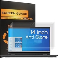 3 Pack 14"Anti Glare Screen Protector for Lenovo 14 inch Ideapad 5i / Ideapad 5 / Ideapad 3i / Ideapad 3 / Ideapad 1 14 inch Laptop,(NOT FIT 14" Ideapad 5 Pro) Eye Protection &amp; Anti Fingerprint-Matte
