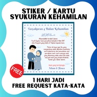 4-MONTH STICKERS & CARDS 7-MONTH/ (1 DAY ANNIVERSARY)