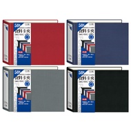 四季SEASON 50K資料卡夾-紅/藍/灰/黑