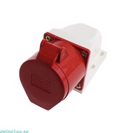 zwinz1aa 32A 240-415V 3P+N+E Industrial Plug Power Connector Locking Plug Outlet Device