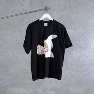 ADLV BABY BEAR BUNNY EGG WHITE BLACK TSHIRT 100% Original