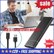 Portable Laptop SSD External SSD External SSD 2TB External SSD with 4TB Capacity USB 3.1 C Made of A