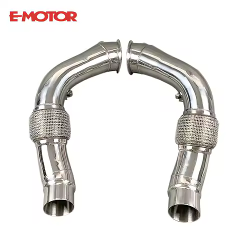 N63 Downpipe For B MW N63 550I Engine E70 E71 X5 X6 5 Series 650i 750xi 2008+