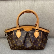 LV vintage老花水餃包