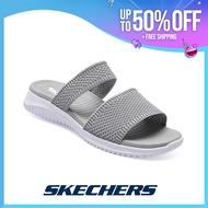 Skechers_ รองเท้าแบนฤดูร้อนสำหรับผู้หญิง รองเท้าแตะสตรี รุ่น D'Lites 2.0 – Bright Vibes รุ่น SK022808
