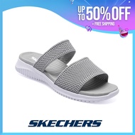 Skechers_ รองเท้าแบนฤดูร้อนสำหรับผู้หญิง รองเท้าแตะสตรี รุ่น D'Lites 2.0 – Bright Vibes รุ่น SK02280