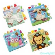 [In Stock] JJ OVCE Cute Animal Colorful Cloth Book (AJ-A3 D05~08)-FT