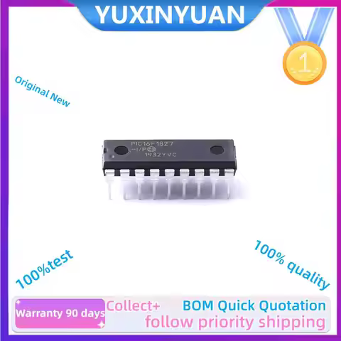 1PCs/Lot Brand New Original PIC16F54-IP DIP 16F88 16F627 16F628A 16F648A 16F716 16F818 16F1826 1827 