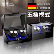 XY【Special Offer】Canxuan Shaking Watch Device Watch Roll Case Automatic Winder Mechanical Watch Winding Device Watch Box