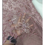 Tulle Payet 3D Applique Premium flower sequin motif